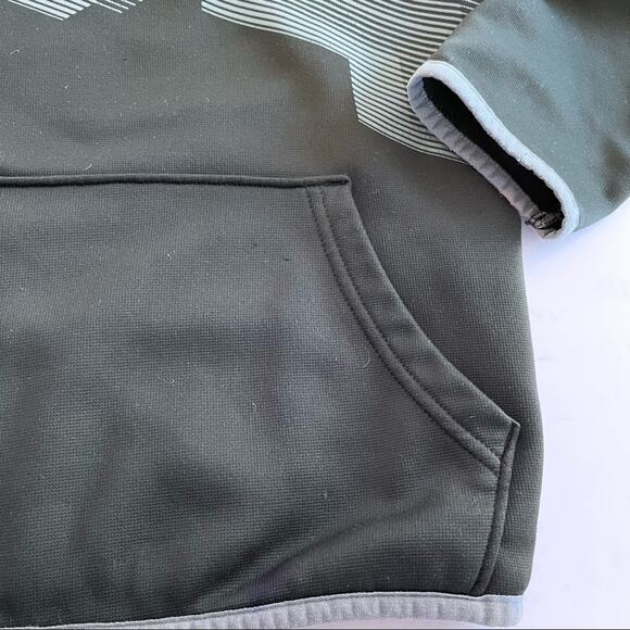 Under Armour boys green high lite printed hoodie sweatshirt size  Youth Medium - Picture 4 of 8